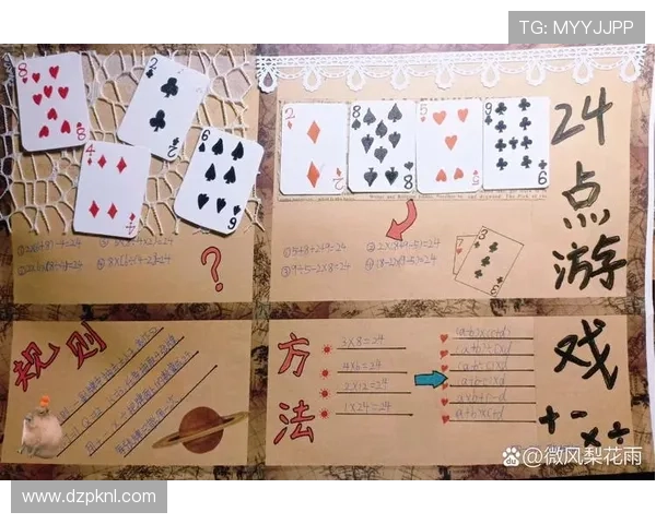 扑克牌24点数学游戏在数学教育中的应用与实践经验